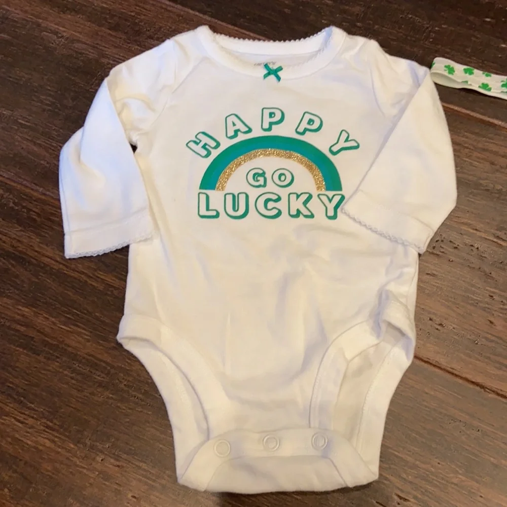 Carters 3 month St Patricks Day Outfit